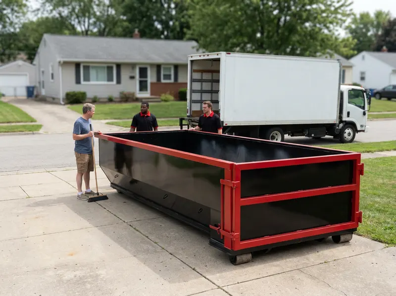 10-Yard Dumpster Rental in Akron, OH